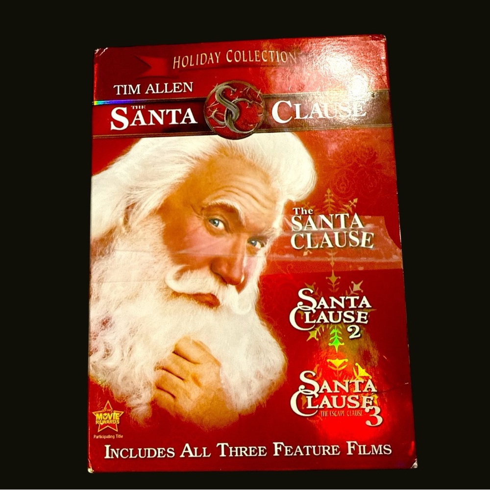 Santa Clause Holiday Collection DVD Set of 3 favorite 🎅 📀